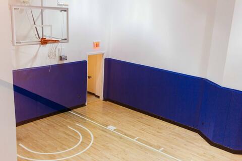 Basement Basketball Court
